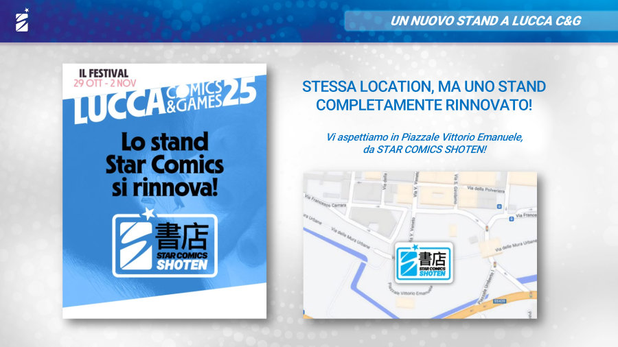 Lucca Comics & Games 2025: il programma di Star Comics Lucca Comics & Games 2025: il programma di Star Comics